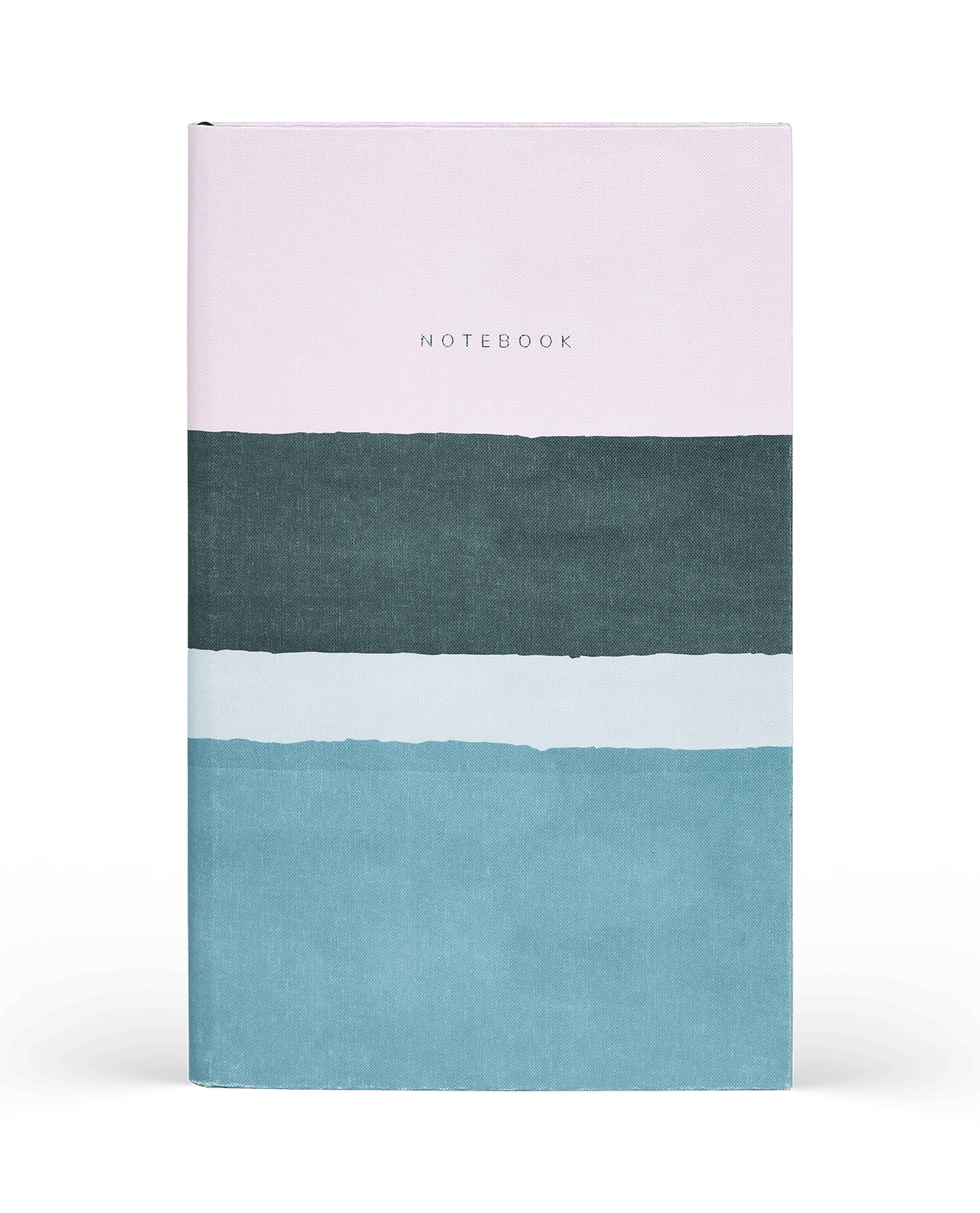 Carnet CASTELLI MILANO Stripes - 19 x 25 cm - Hardcover - Ligné - Dusty Pink - 8056149954584