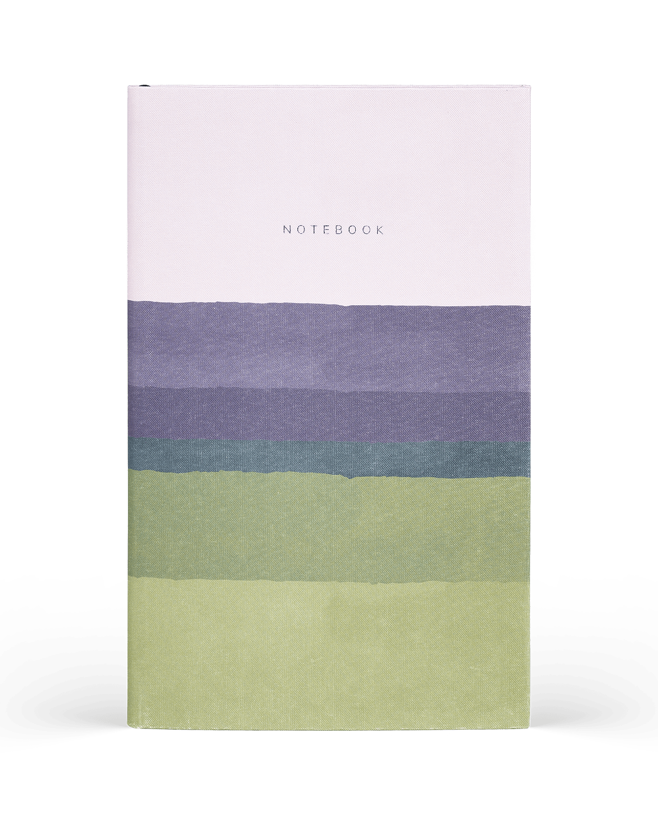 Carnet CASTELLI MILANO Stripes - 19 x 25 cm - Hardcover - Ligné - Mauve - 8056149954638