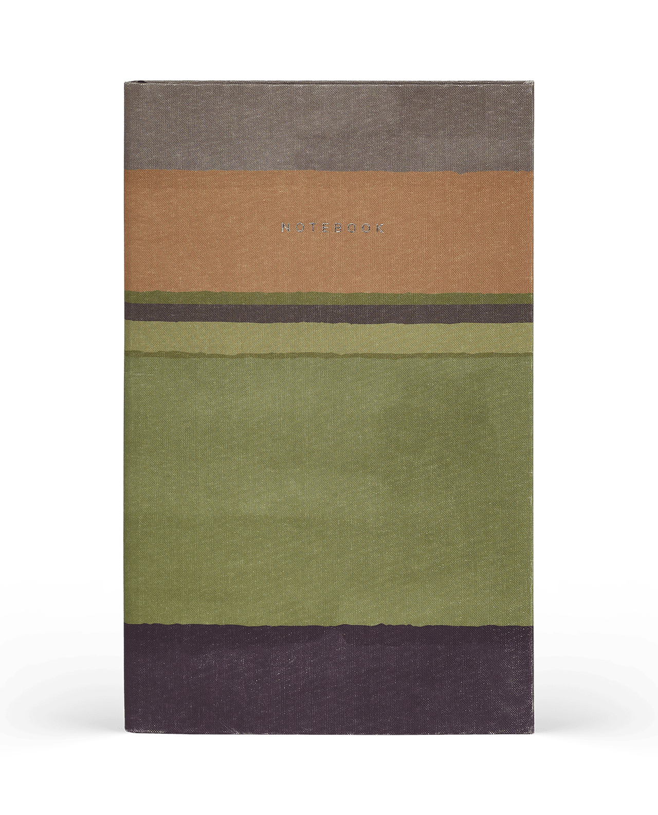 Carnet CASTELLI MILANO Stripes - 19 x 25 cm - Hardcover - Ligné - Mustard - 8056149954645
