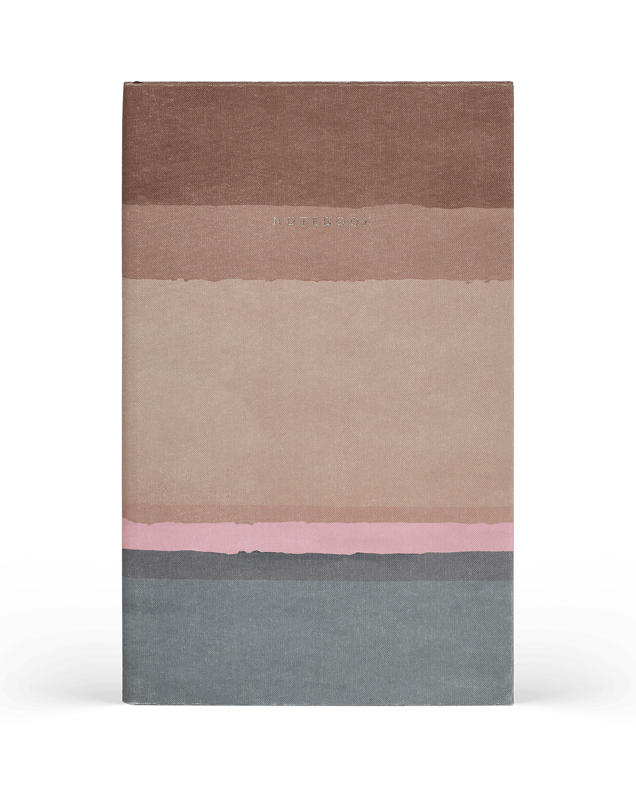 Carnet CASTELLI MILANO Stripes - 19 x 25 cm - Hardcover - Ligné - Rust - 8056149954652