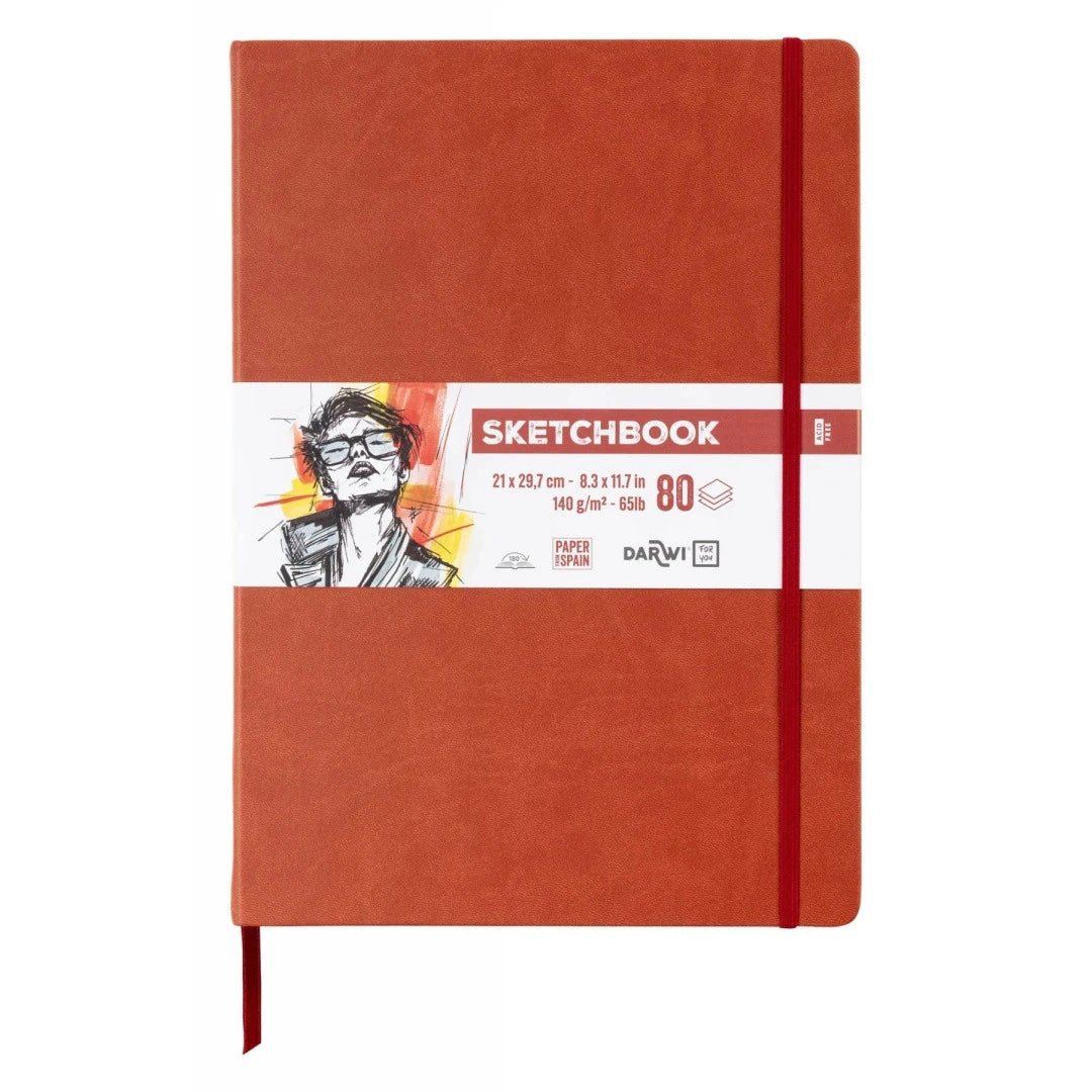 Carnet DARWI For You Sketchbook - A4 - Uni - Terracotta - 5411711466934