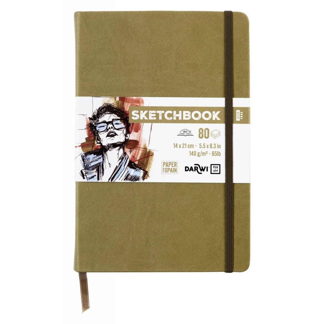 Carnet DARWI For You Sketchbook - A5 - Uni - Kaki - 5411711466828