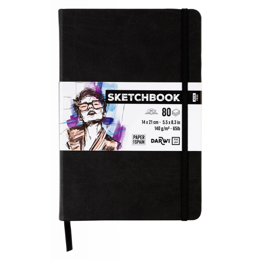 Carnet DARWI For You Sketchbook - A5 - Uni - Noir - 5411711466781