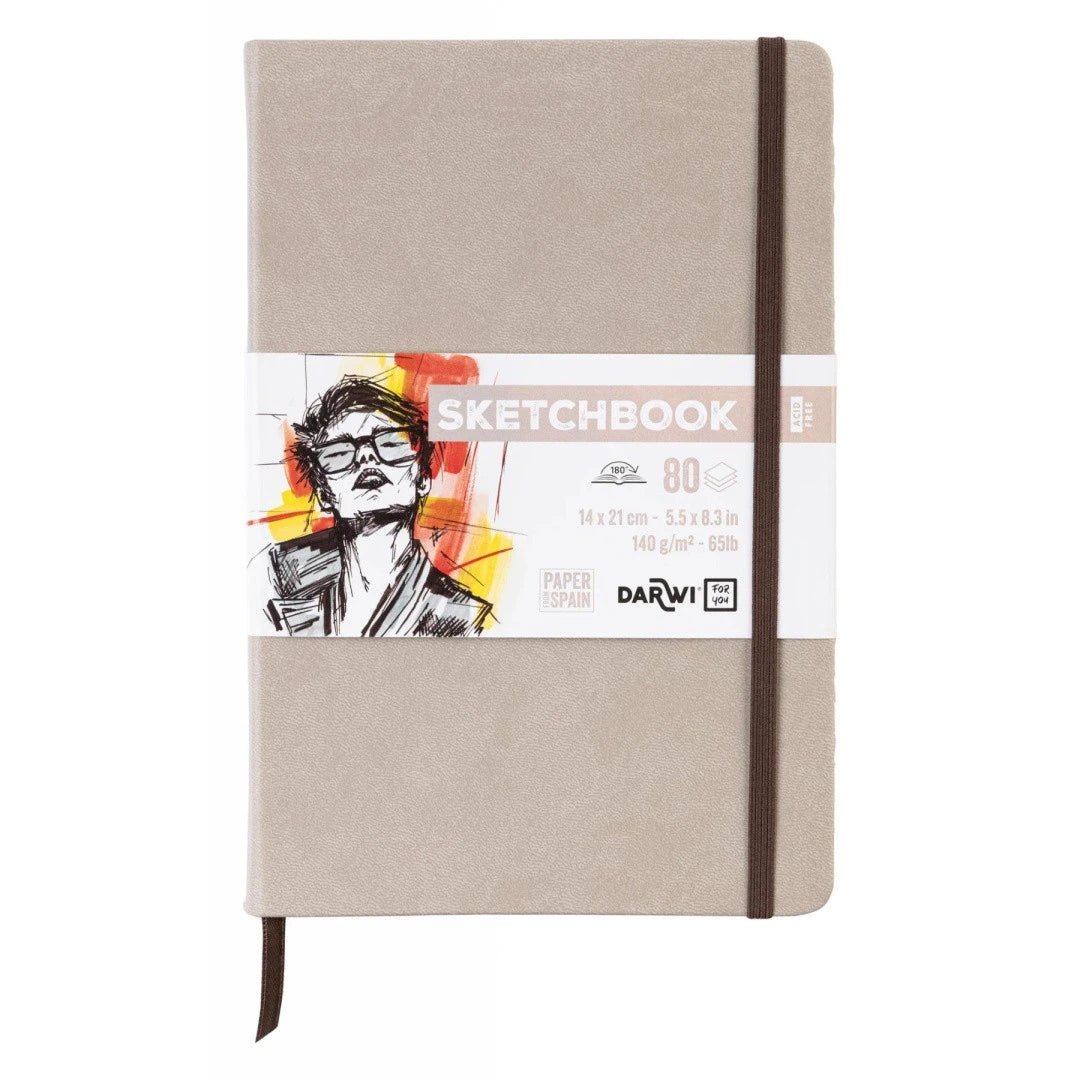 Carnet DARWI For You Sketchbook - A5 - Uni - Taupe - 5411711466811