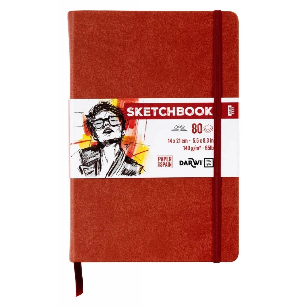 Carnet DARWI For You Sketchbook - A5 - Uni - Terracotta - 5411711466842