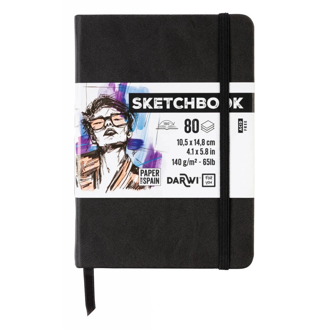 Carnet DARWI For You Sketchbook - A6 - Uni - Noir - 5411711466606