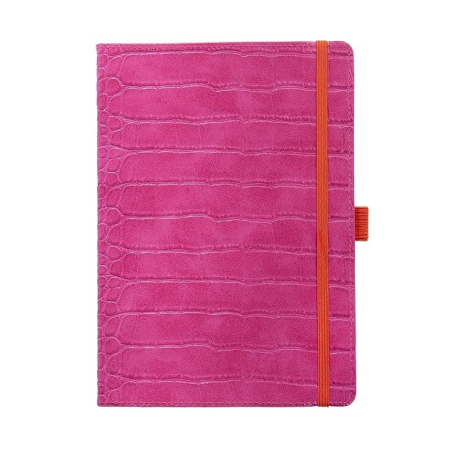 Carnet en cuir végétal ARTEBENE Majoie - A5 - Pointillé - Lilas - 144p - 4035461319138