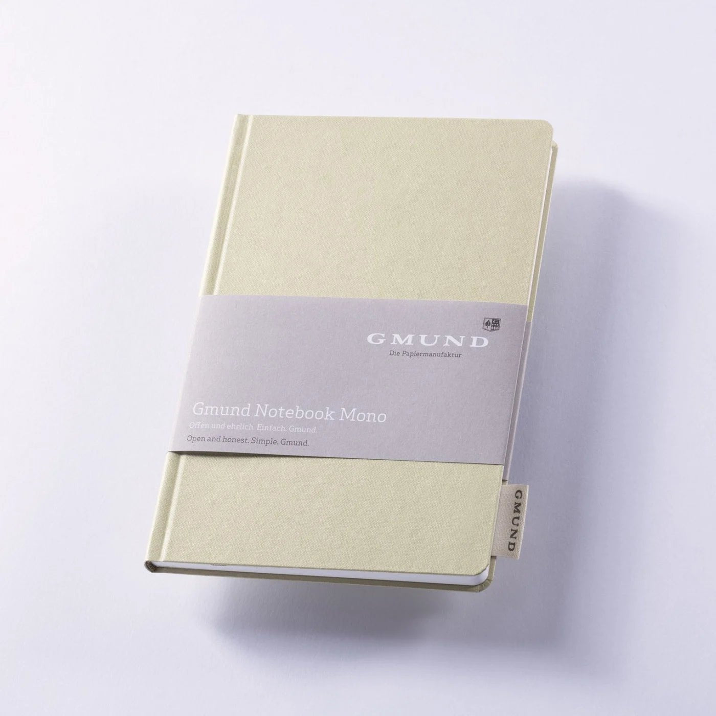 Carnet GMUND Notebook Mono - Softcover - A5 - Pointillé - Pistachio - 4049574041183