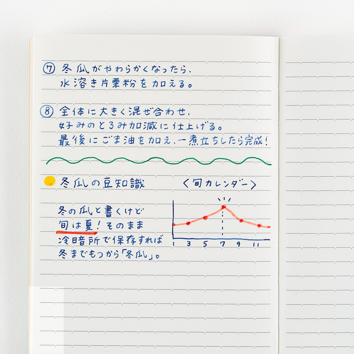 Carnet HOBONICHI Notebook - A6 - Ligné - 