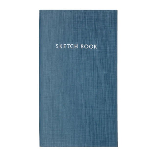 Carnet KOKUYO Field Sketch Book - 9,5 × 16,5 cm - Quadrillé - Grayish Blue - 4901480371146