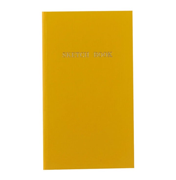 Carnet KOKUYO Field Sketch Book - 9,5 × 16,5 cm - Quadrillé - Yellow - 4901480288895