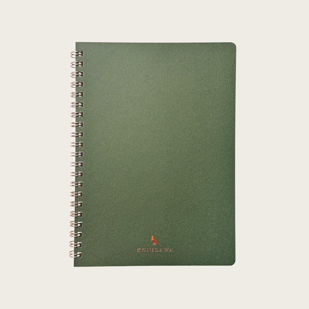 Carnet KUNISAWA Find Ring Note - A5 - Softcover - Quadrillé - Juniper - 