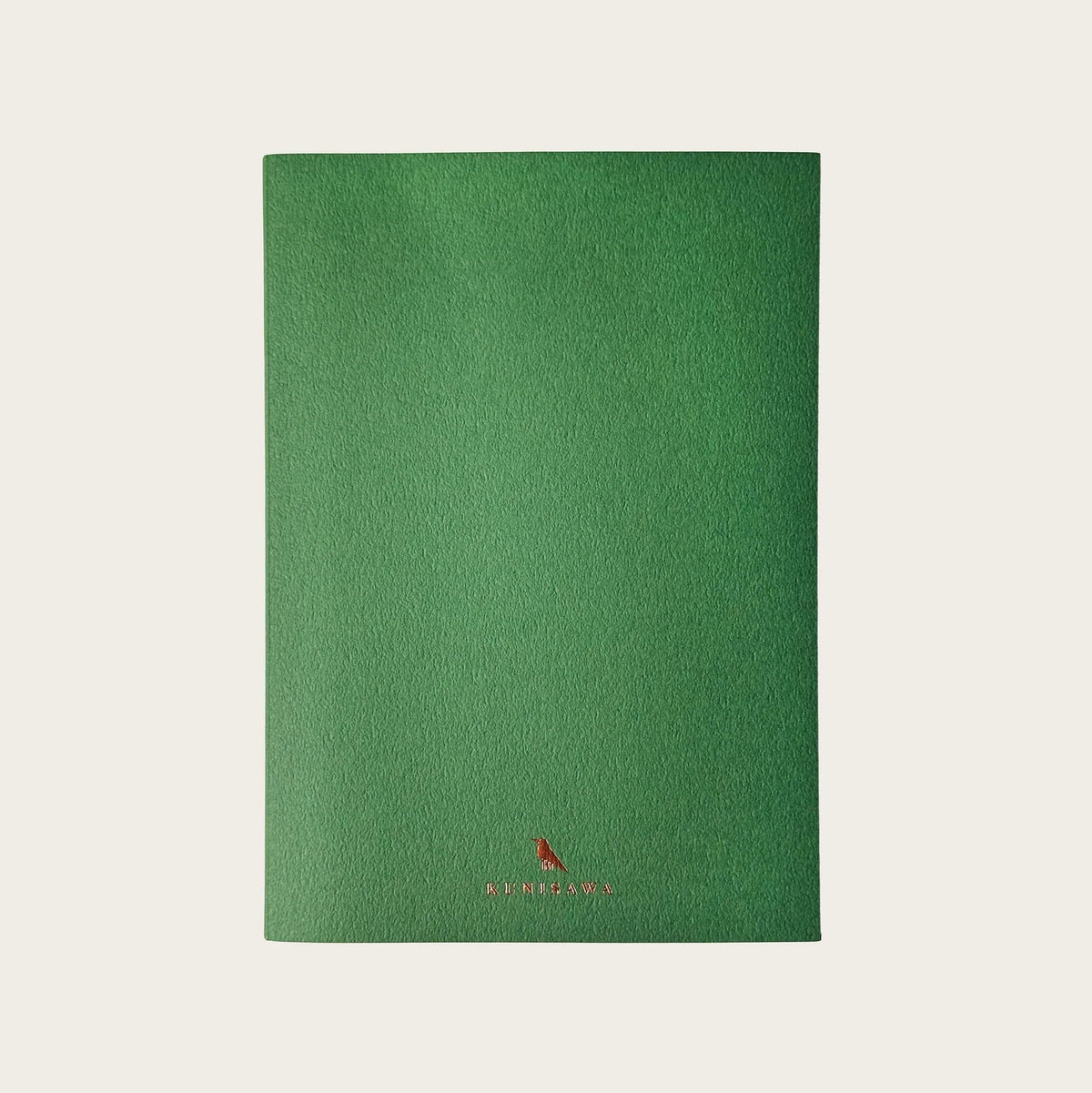 Carnet KUNISAWA Find Slim Note - A5 - Softcover - Quadrillé - Forest Green - 