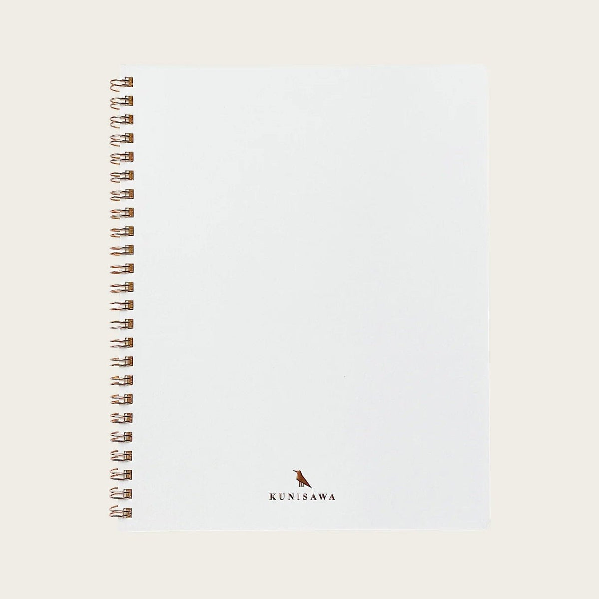 Carnet KUNISAWA The Executive Ring Note - B5 - Softcover - Pointillé - White - 