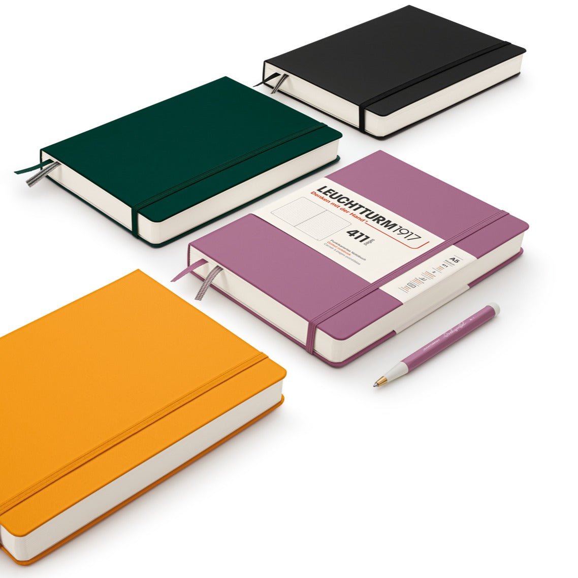 Carnet LEUCHTTURM1917 411 - A5 - Hardcover - Ligné - Rising Sun - 