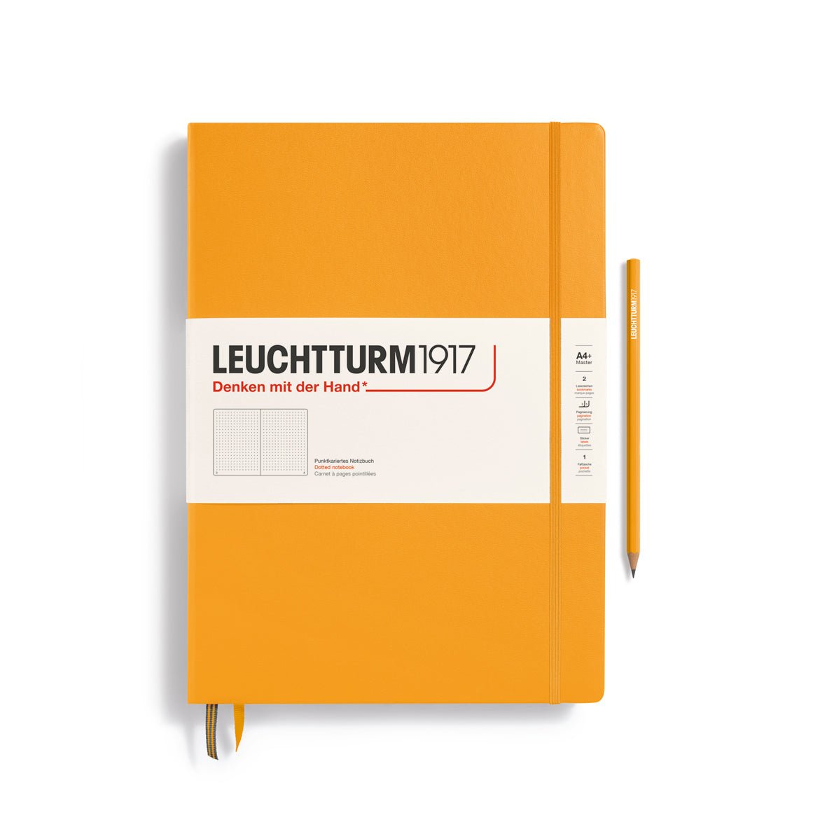 Carnet LEUCHTTURM1917 Classic - A4+ - Hardcover - Pointillé - Rising Sun - 