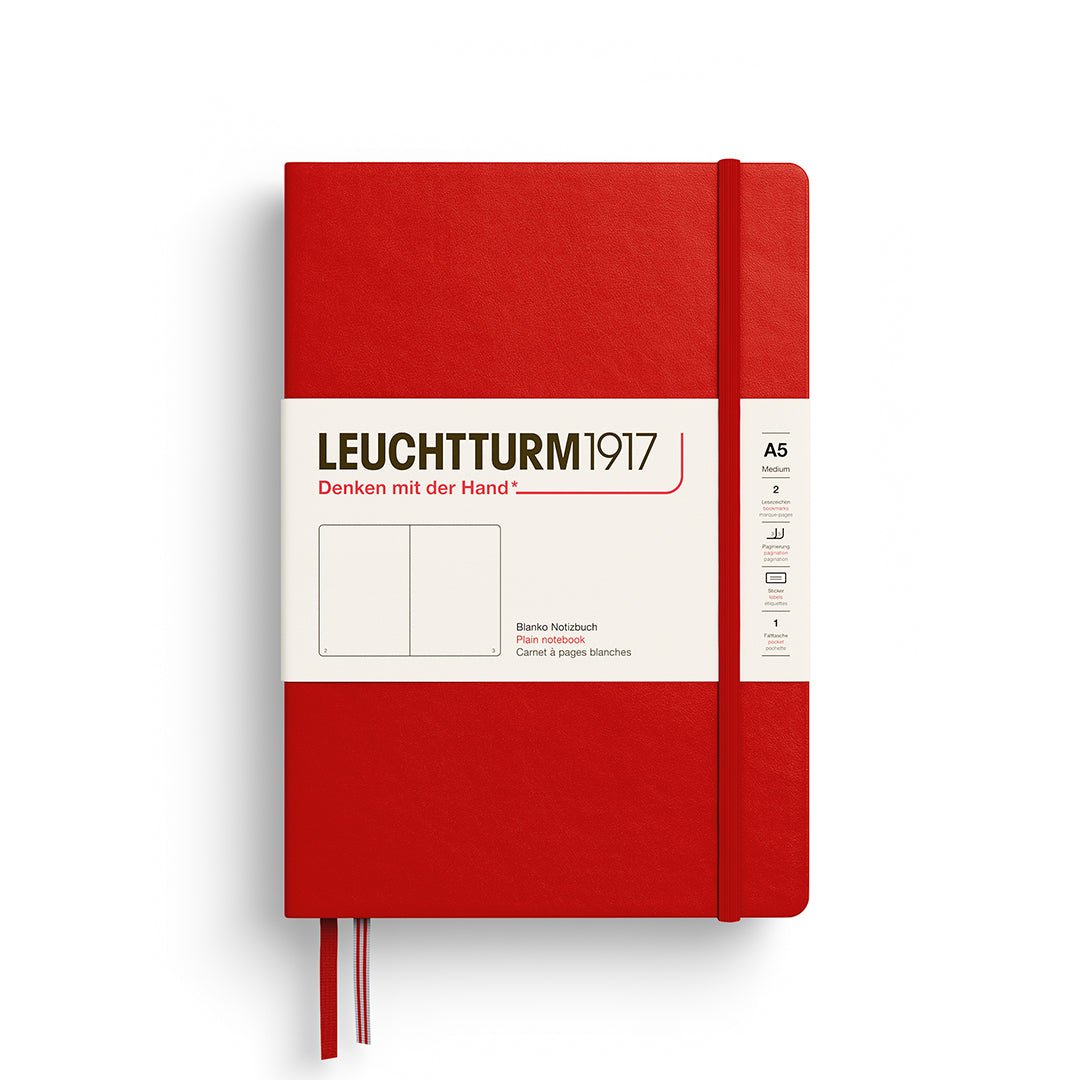 Carnet LEUCHTTURM1917 Classic - A5 - Hardcover - Uni - Cherry - 