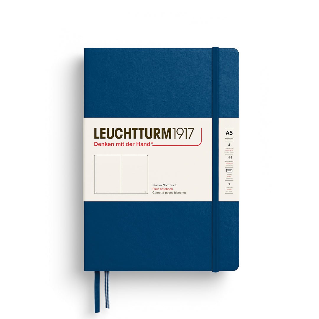 Carnet LEUCHTTURM1917 Classic - A5 - Hardcover - Uni - Indigo - 