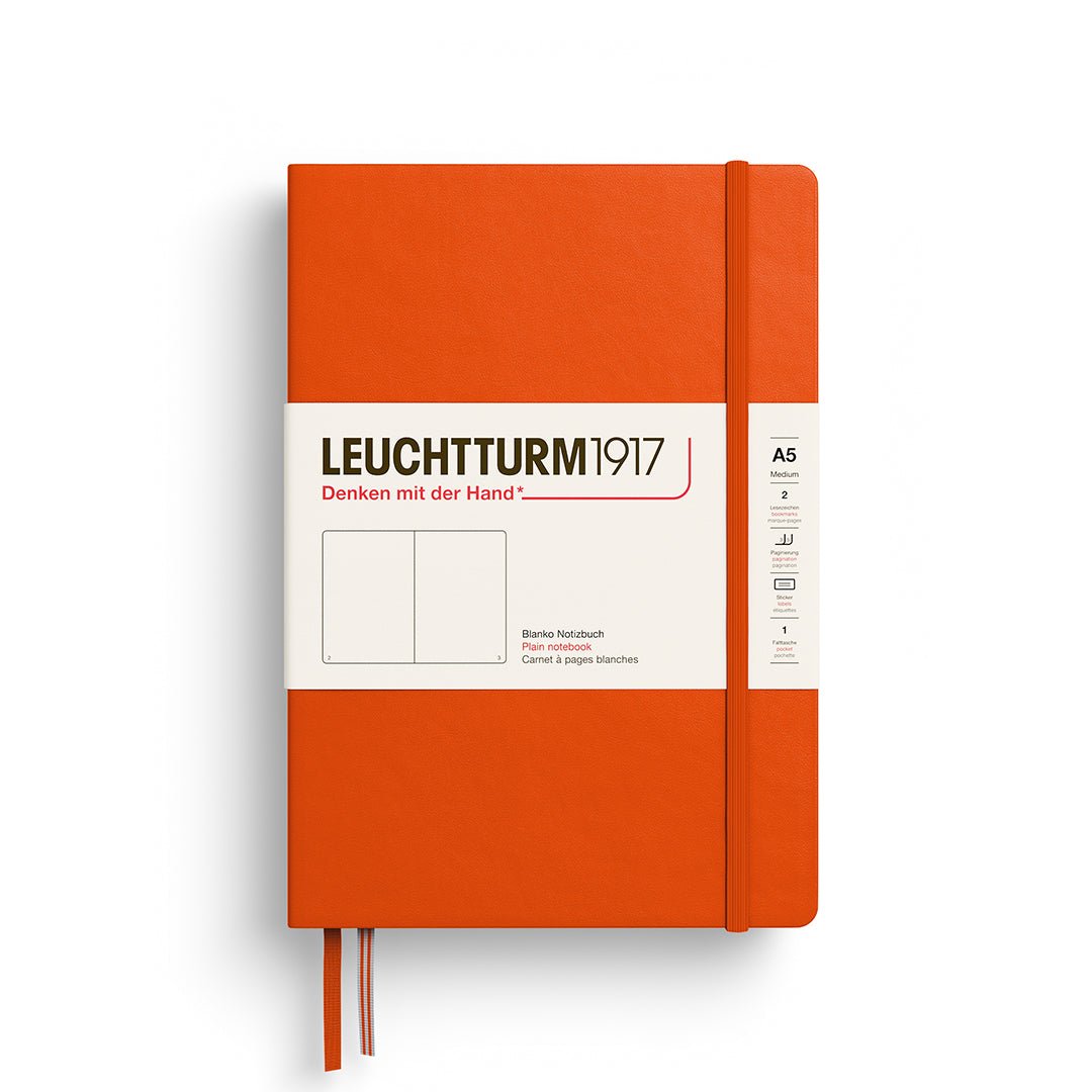 Carnet LEUCHTTURM1917 Classic - A5 - Hardcover - Uni - Pumpkin - 