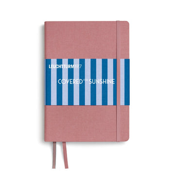 Carnet LEUCHTTURM1917 Covered for Sunshine - A5 - Hardcover - Pointillé - Beach Rose