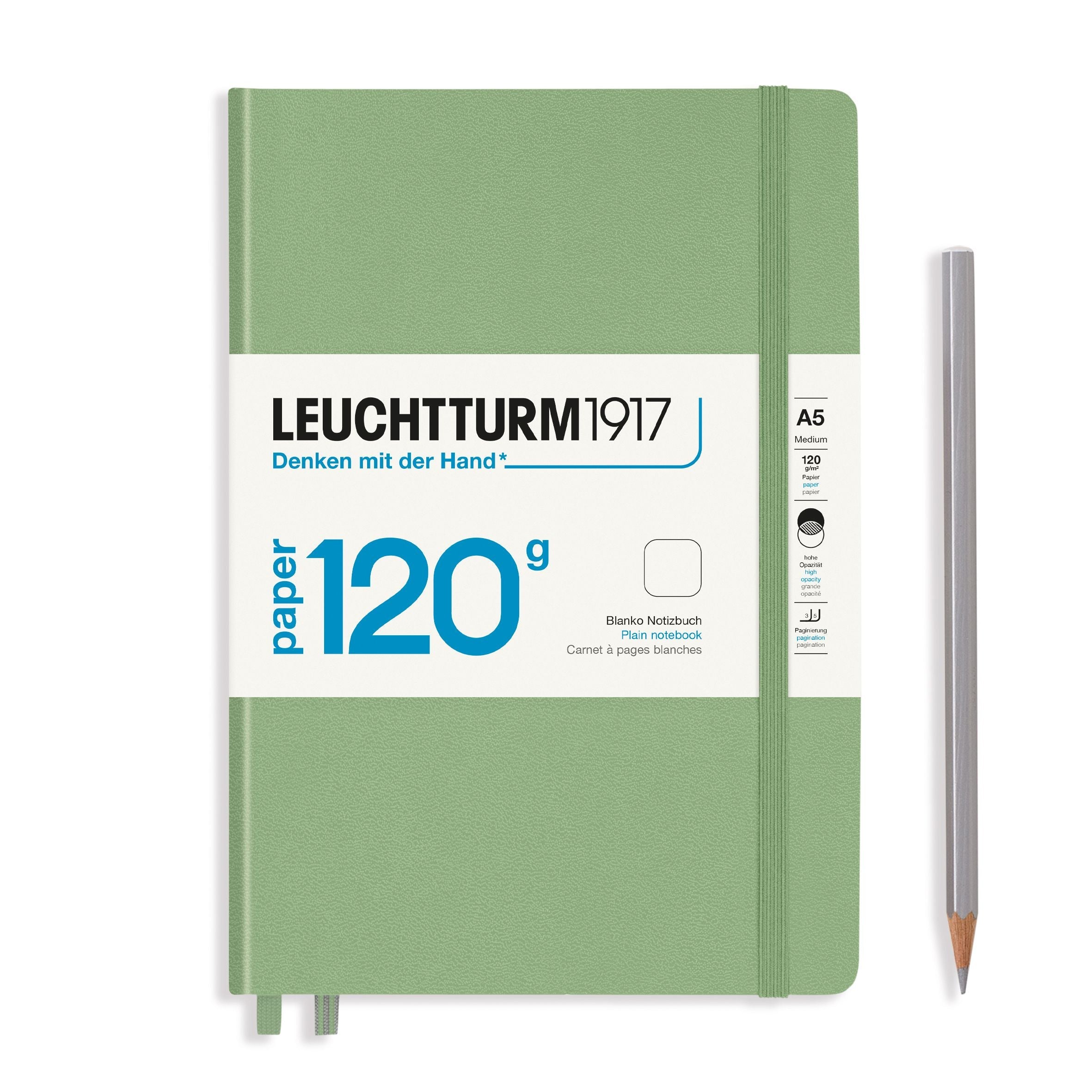 Carnet LEUCHTTURM1917 Edition 120G - A5 - Hardcover - Uni - Sage - 4004117597022