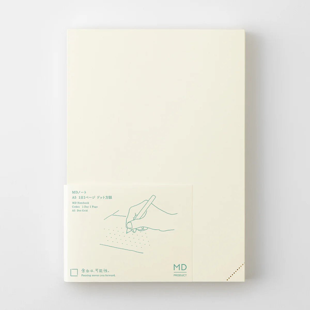 Carnet MD Notebook Codex 1 Day 1 Page - A5 - Pointillé - 