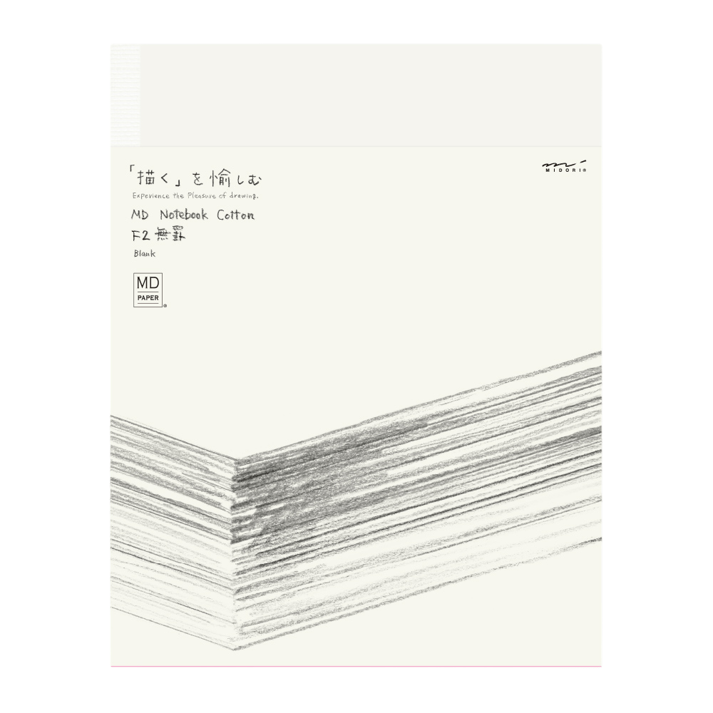 Carnet MIDORI MD PAPER Notebook Cotton - F2 - Uni - 4902805152563