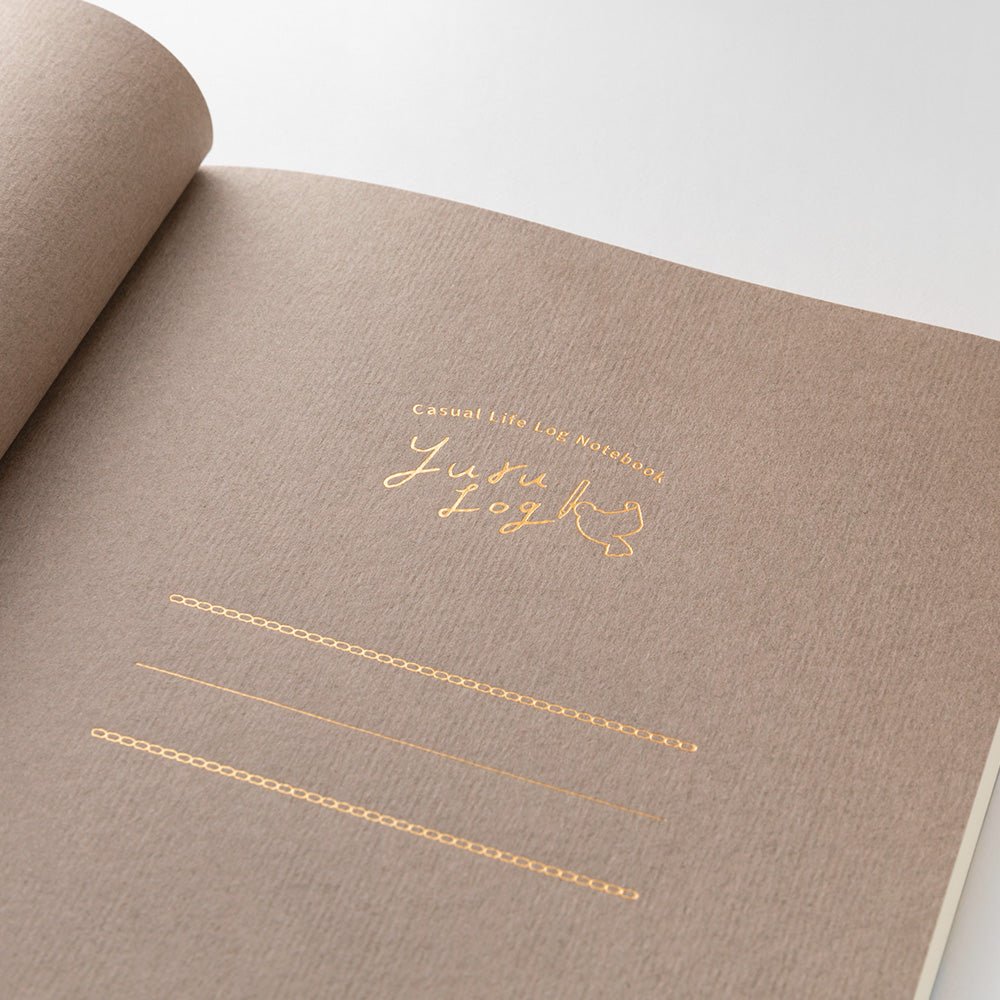 Carnet MIDORI Notebook Yuru Log - B6 - Pointillé - Animaux de la Forêt - 