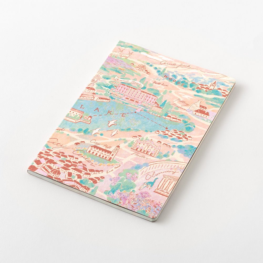 Carnet MIDORI Notebook Yuru Log - B6 - Pointillé - Voyage - 
