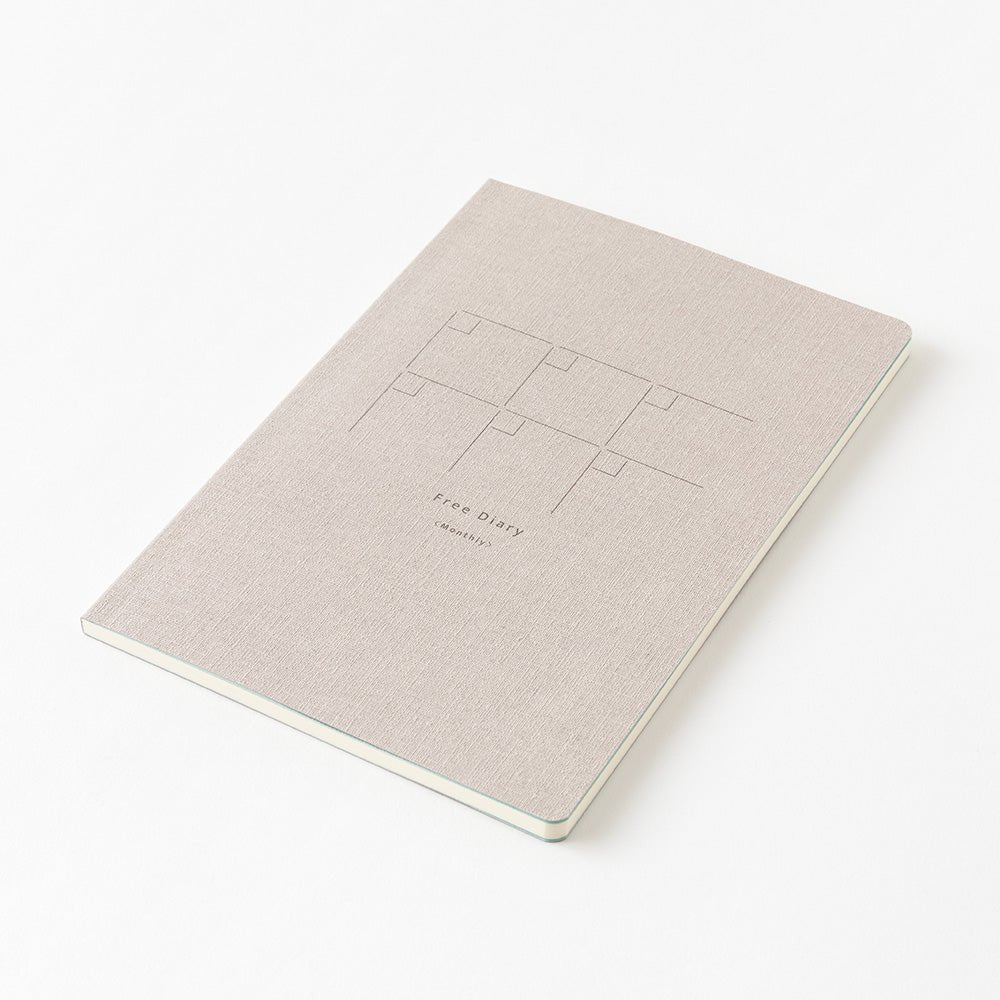 Carnet MIDORI Notebook Yuru Log Journal Mensuel - B6 - Uni - 4902805153577