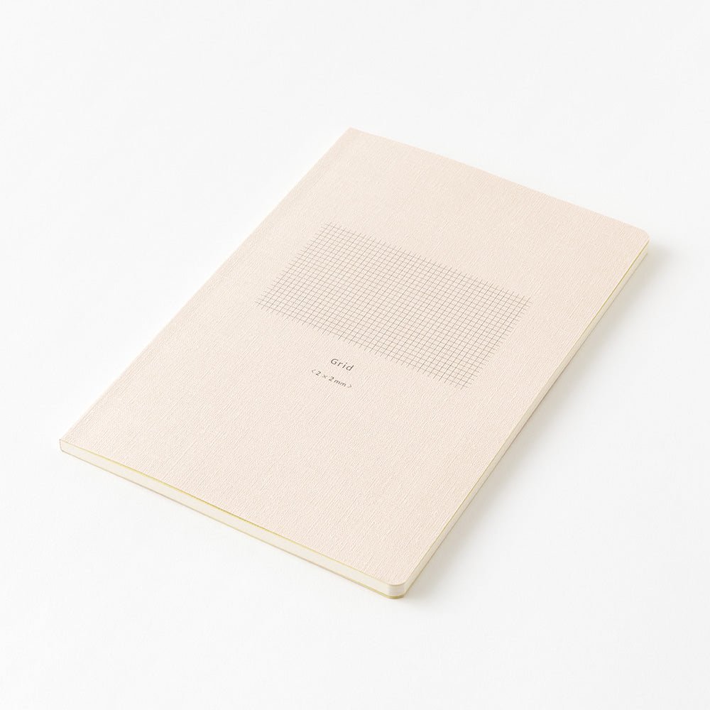 Carnet MIDORI Notebook Yuru Log Quadrillé - B6 - Quadrillé - 