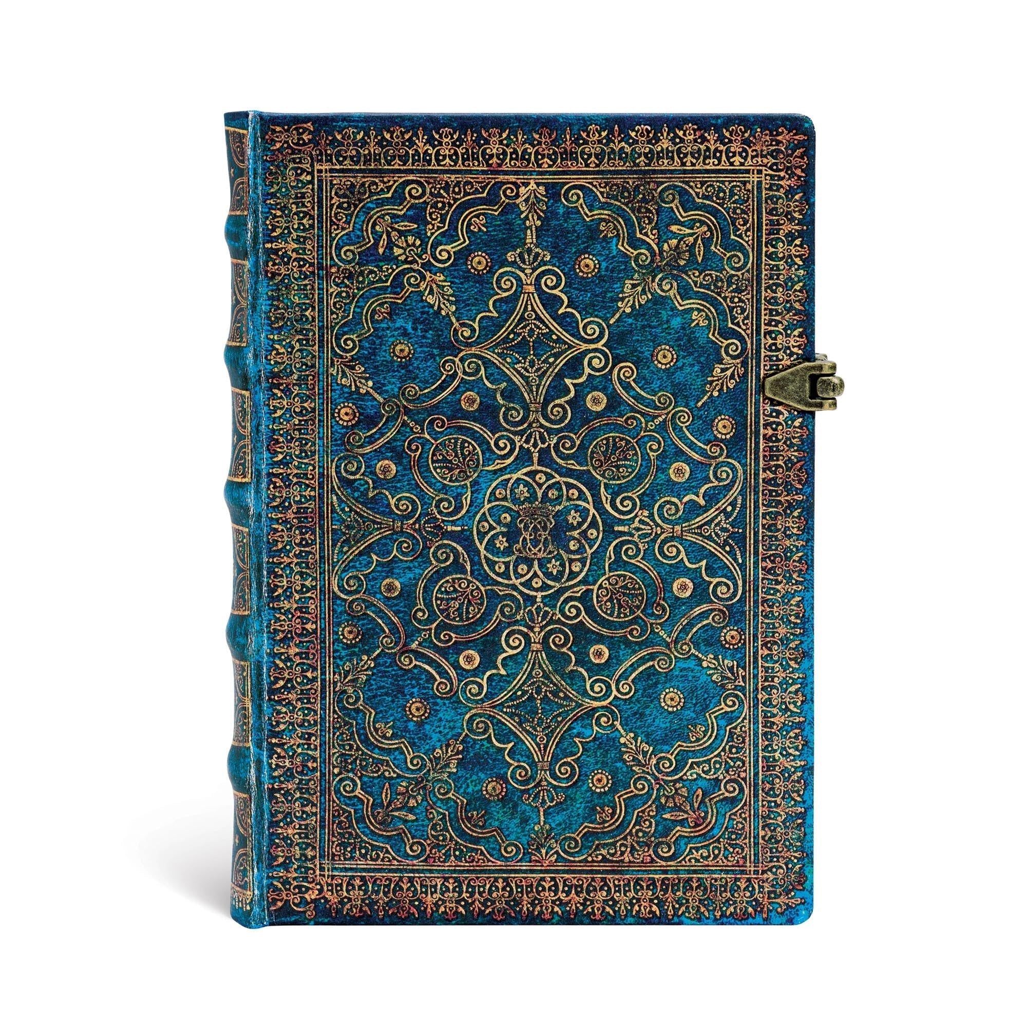 Carnet PAPERBLANKS Azur - Midi Rigide 240p - Ligné - Illustré - 9781439726808