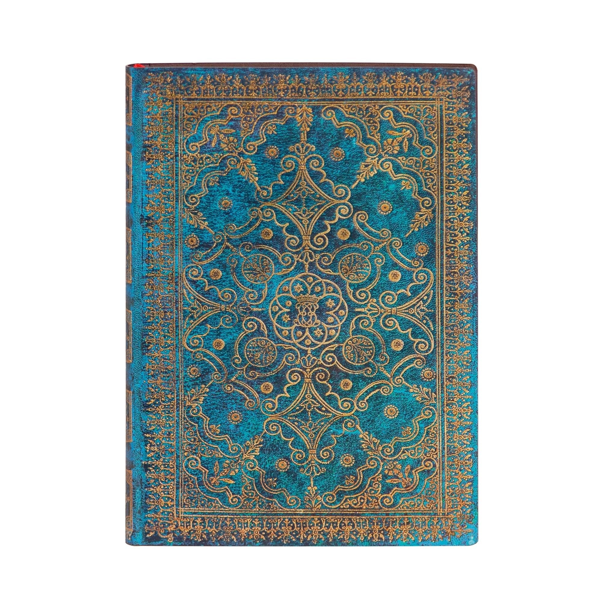 Carnet PAPERBLANKS Azur - Midi Souple 176p - Ligné - Illustré - 9781439764763