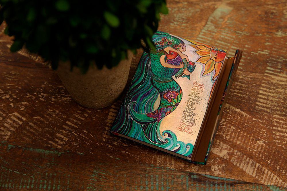 Carnet PAPERBLANKS Chant des Sirènes - Midi - Hardcover - Ligné - 160p - 9781439722367