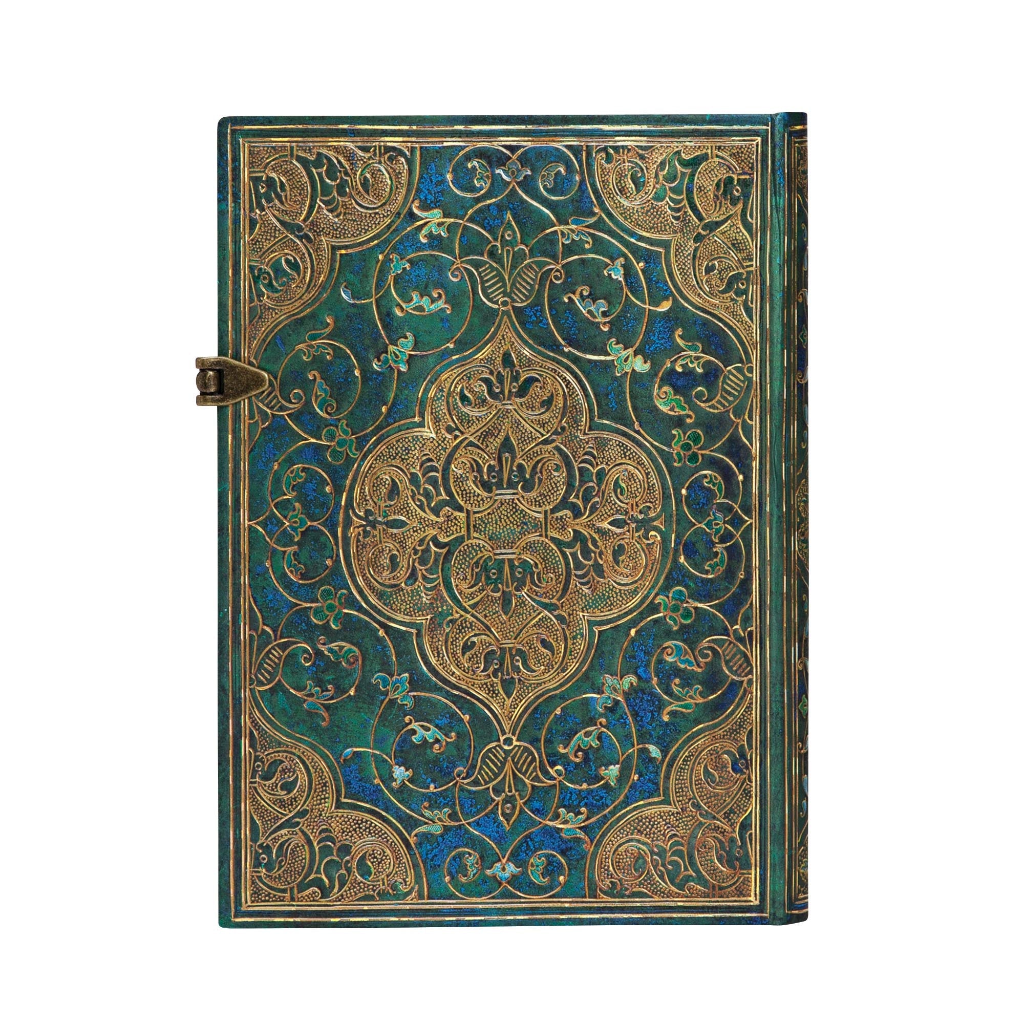 Carnet PAPERBLANKS Chroniques Turquoises - Midi - Hardcover - Ligné - 240p - 9781439732144