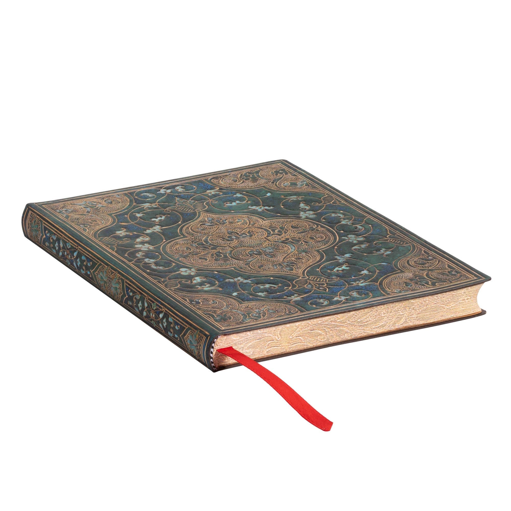 Carnet PAPERBLANKS Chroniques Turquoises - Midi - Softcover - Ligné - 176p - 9781439782262