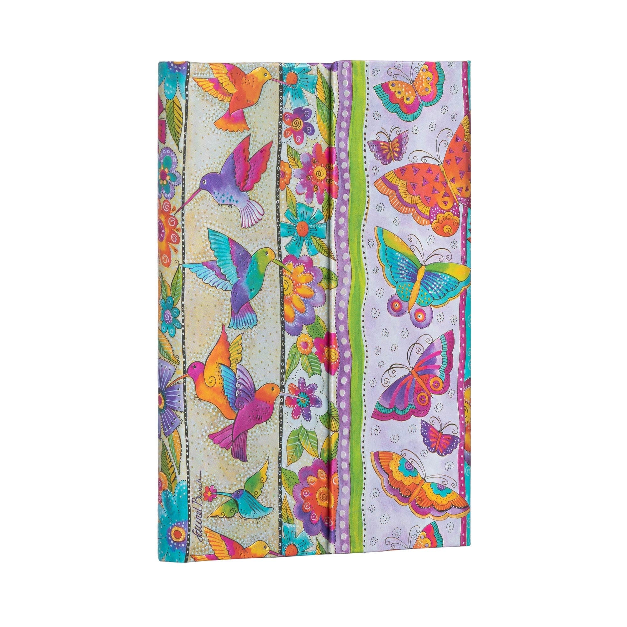Carnet PAPERBLANKS Colibris et Papillons - Mini - Hardcover - Ligné - 176p - 9781439772485
