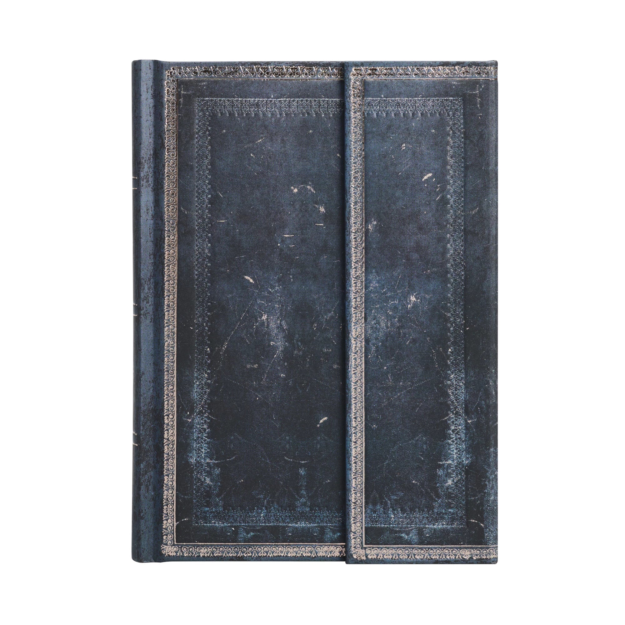 Carnet PAPERBLANKS Encre Bleue - Midi Rigide 144p - Uni - Illustré - 9781439793121