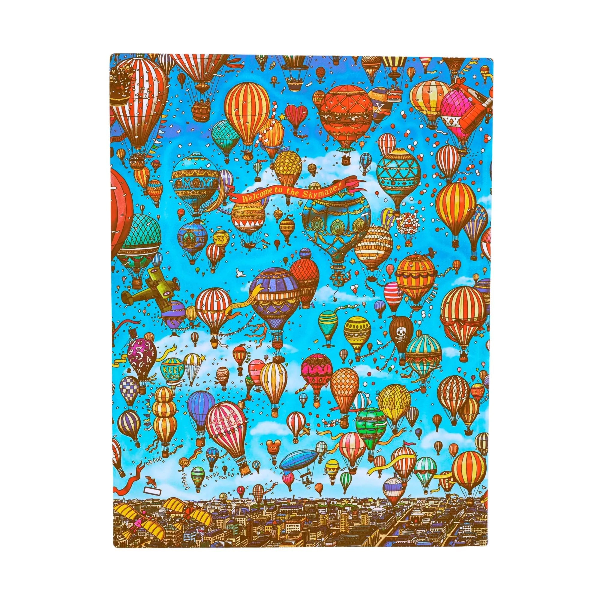 Carnet PAPERBLANKS Festival de Montgolfières - Ultra - Softcover - Ligné - 176p - 9781439799086