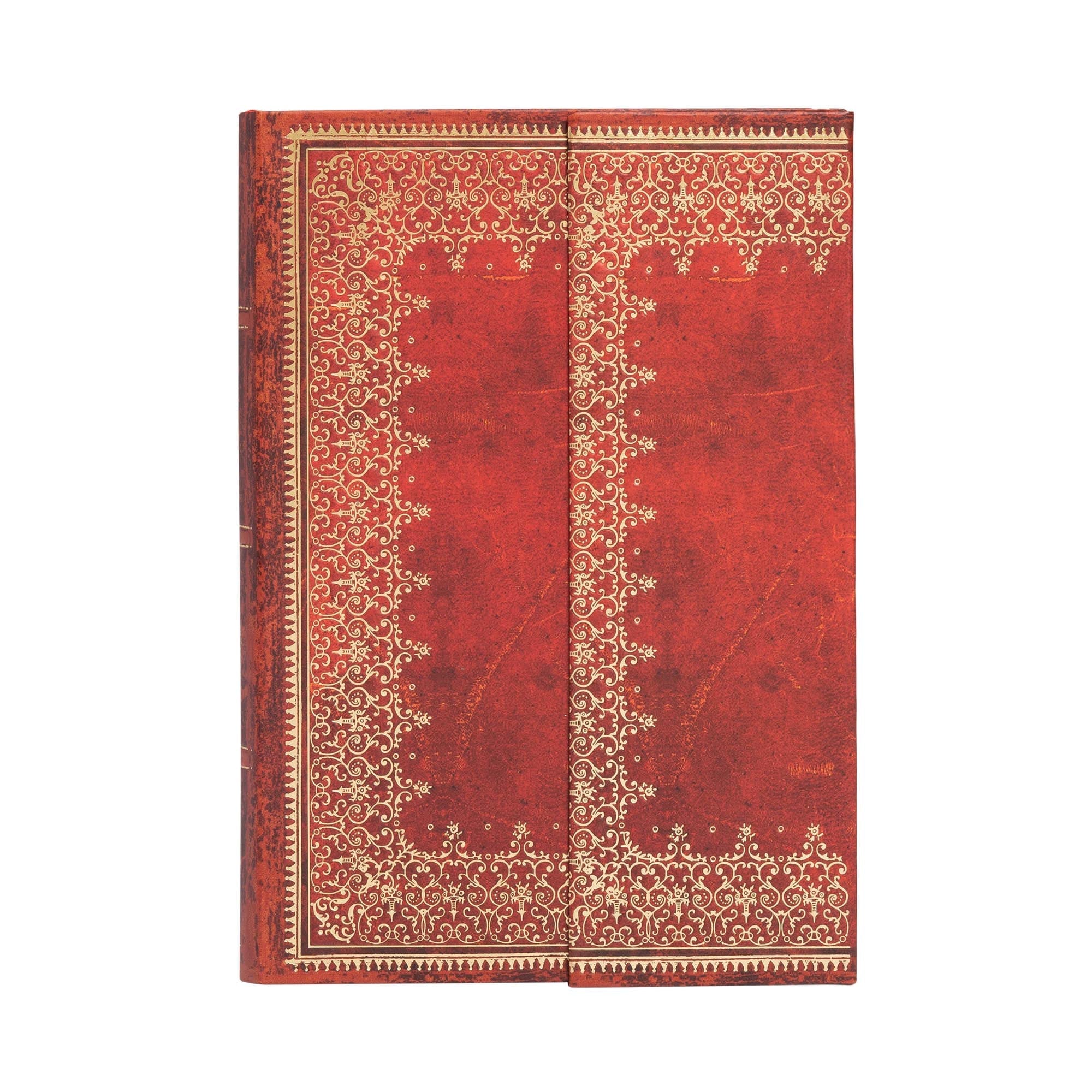 Carnet PAPERBLANKS Feuille d'Or - Mini Rigide 176p - Ligné - Illustré - 9781551564555