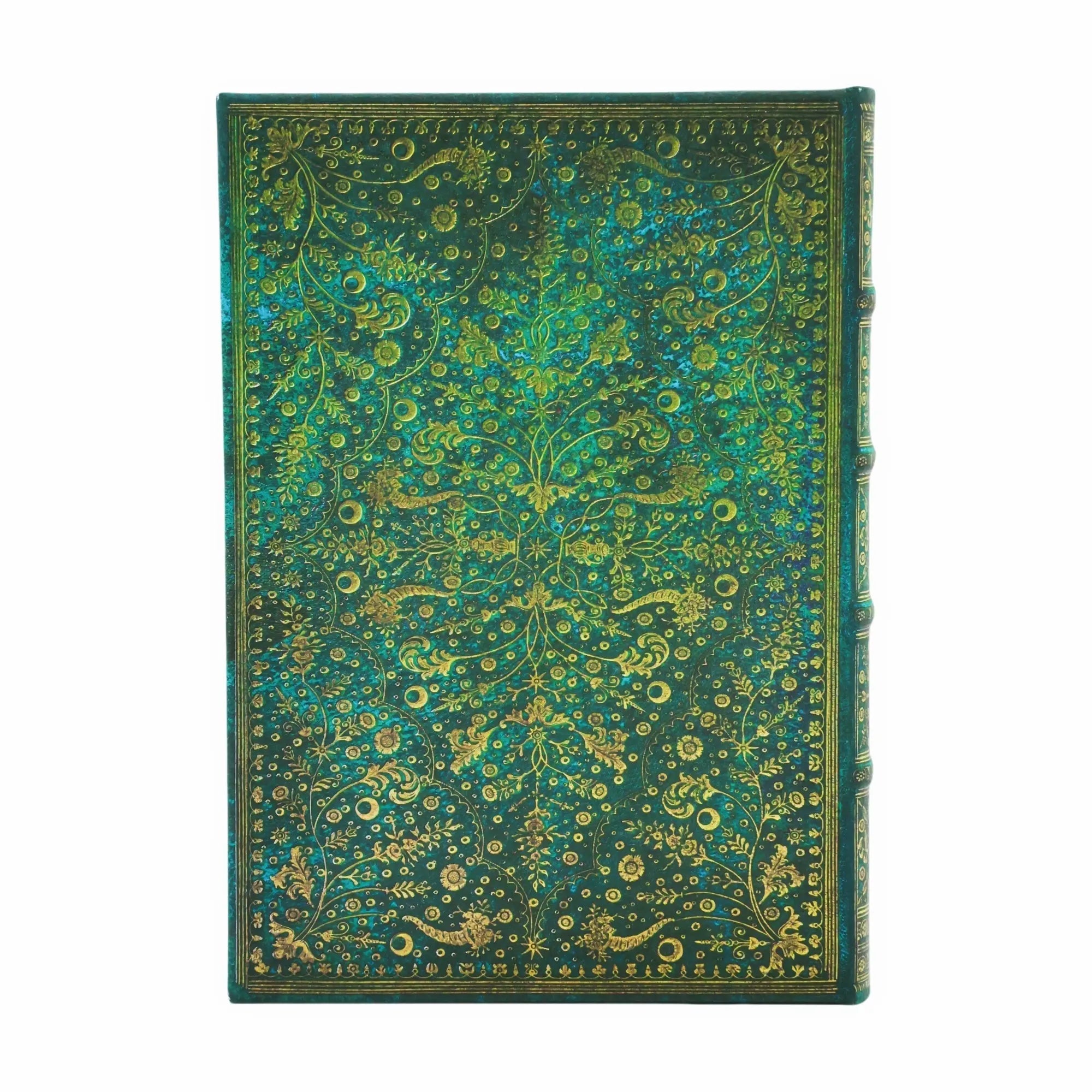 Carnet PAPERBLANKS Fleur d'Émeraude - Midi - Hardcover - Ligné - 144p - 9780349713151