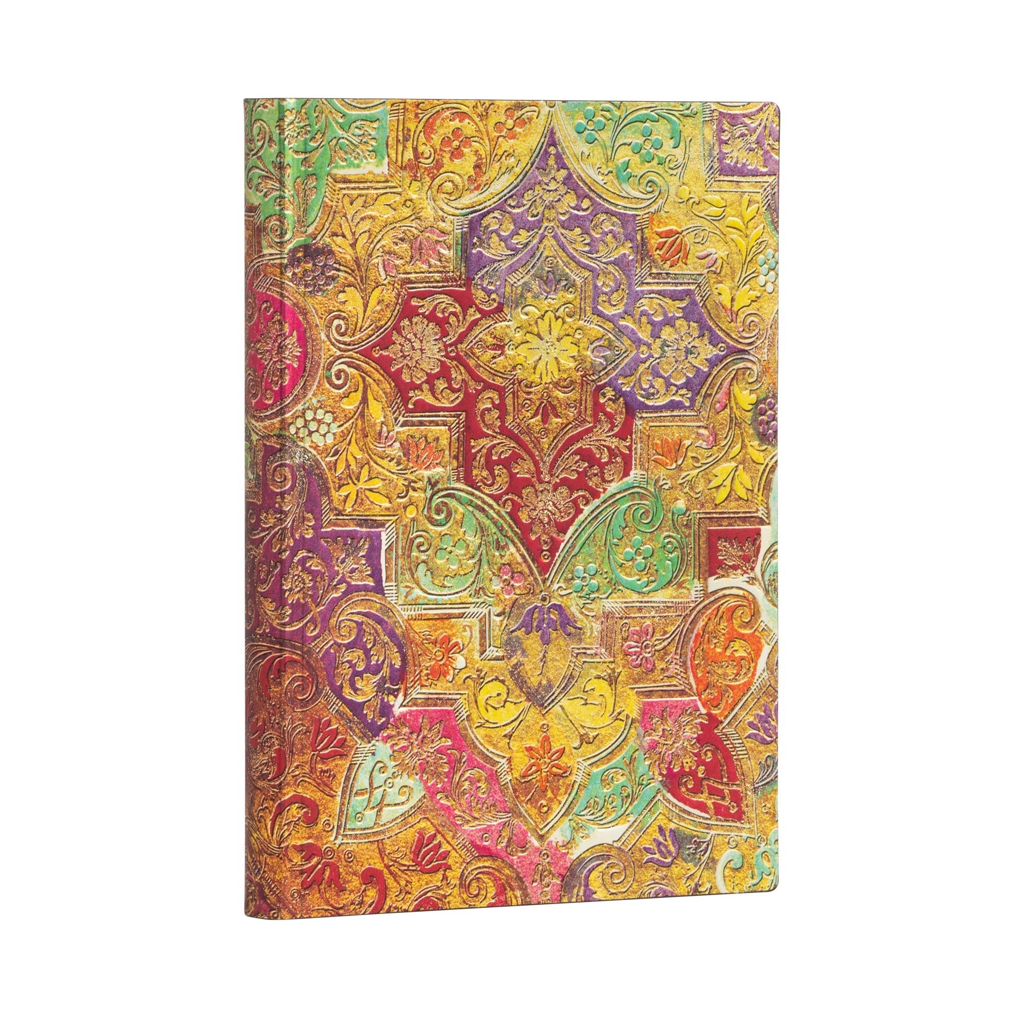 Carnet PAPERBLANKS Fleur Sauvage Bavaroise - Midi - Softcover - Ligné - 176p - 9781439772638