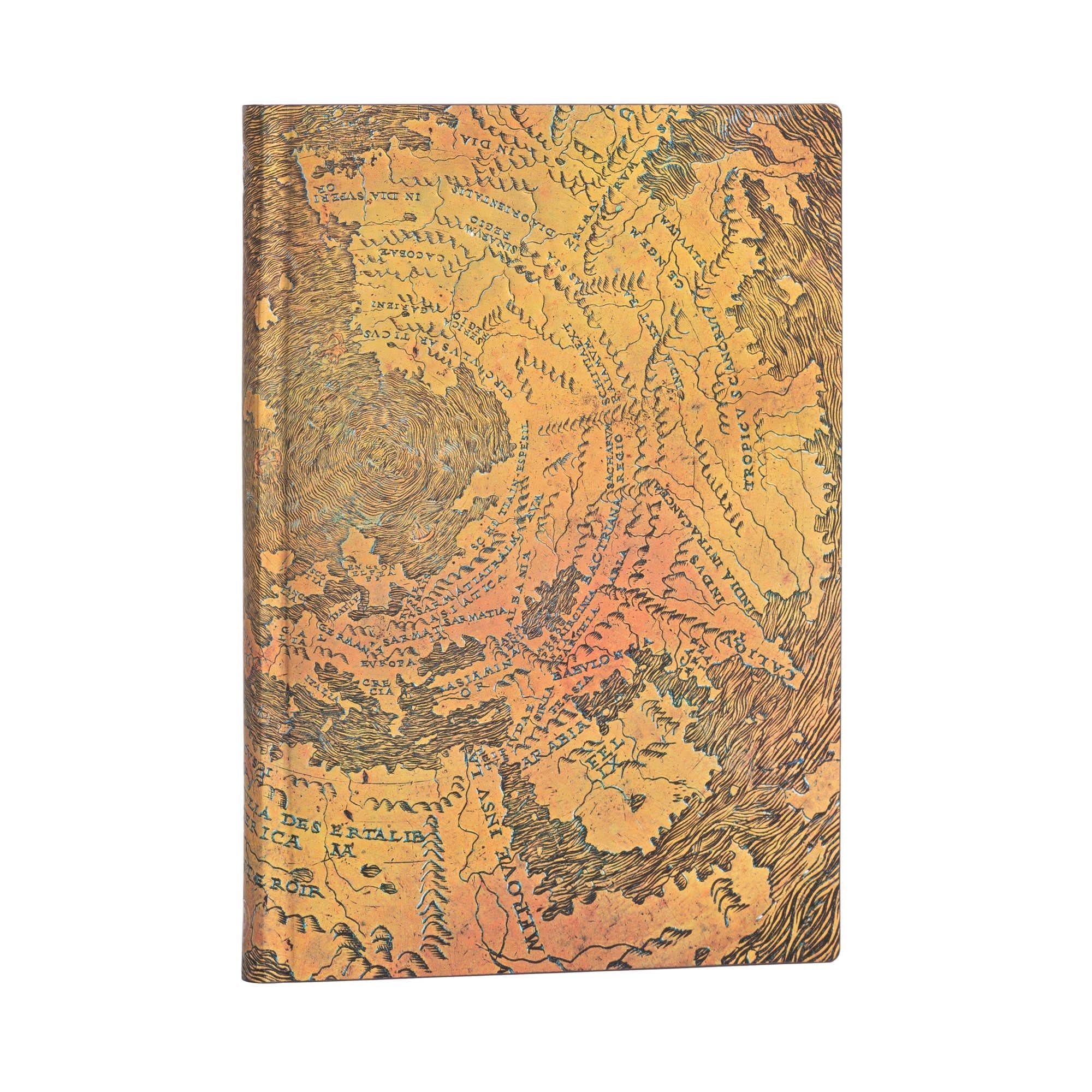 Carnet PAPERBLANKS Globe de Hunt - Lenox - Midi - Softcover - Ligné - 176p - 9781439772706