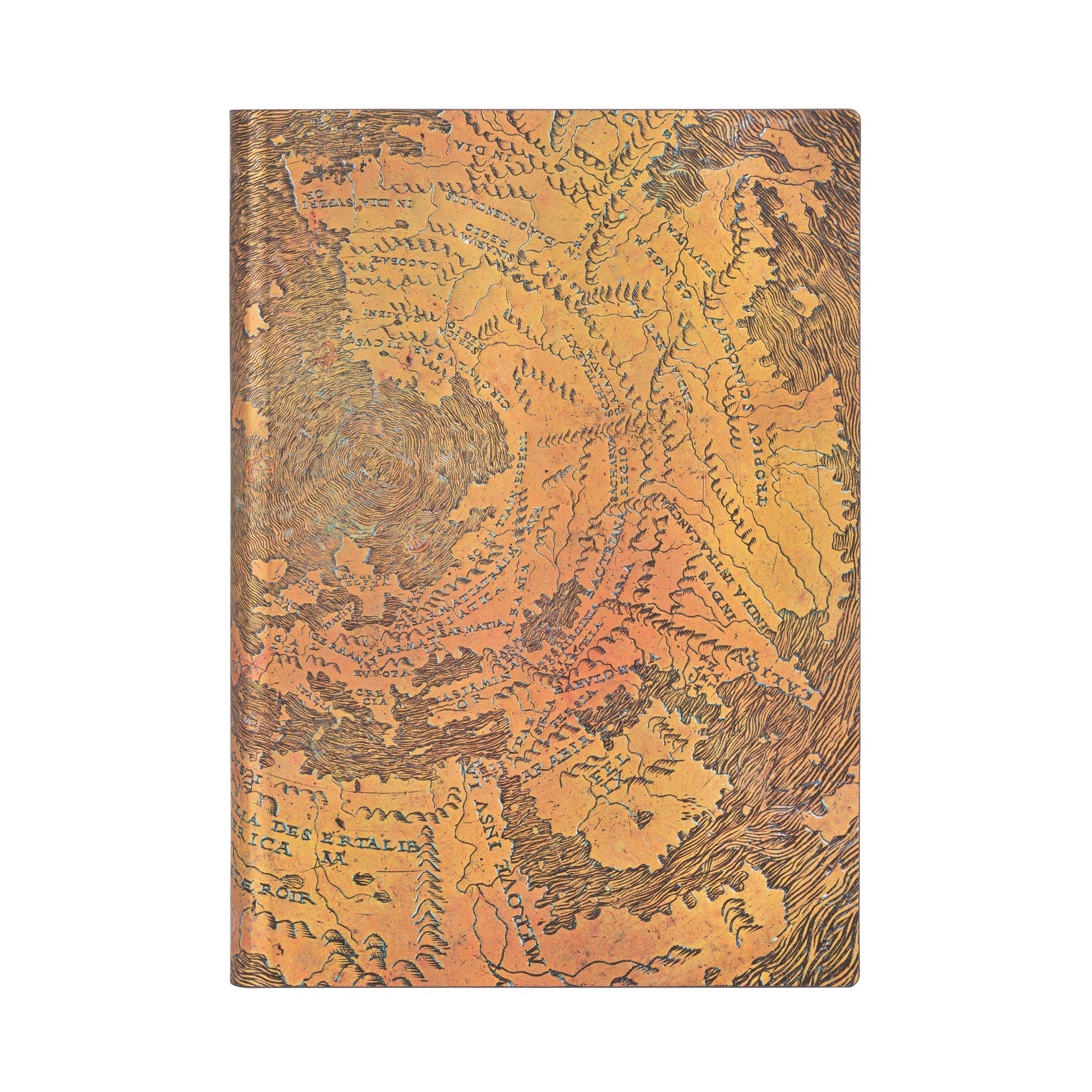 Carnet PAPERBLANKS Globe de Hunt - Lenox - Midi - Softcover - Ligné - 176p - 9781439772706