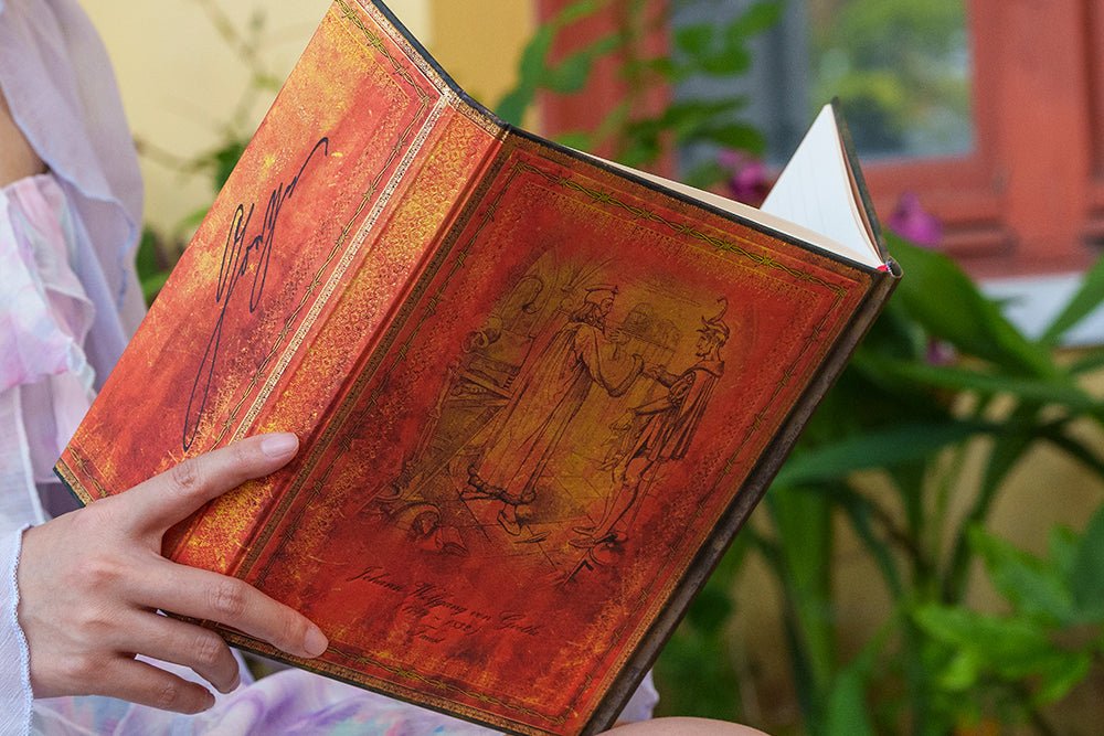 Carnet PAPERBLANKS Goethe, Faust - Ultra - Hardcover - Ligné - 144p - 9780349713212