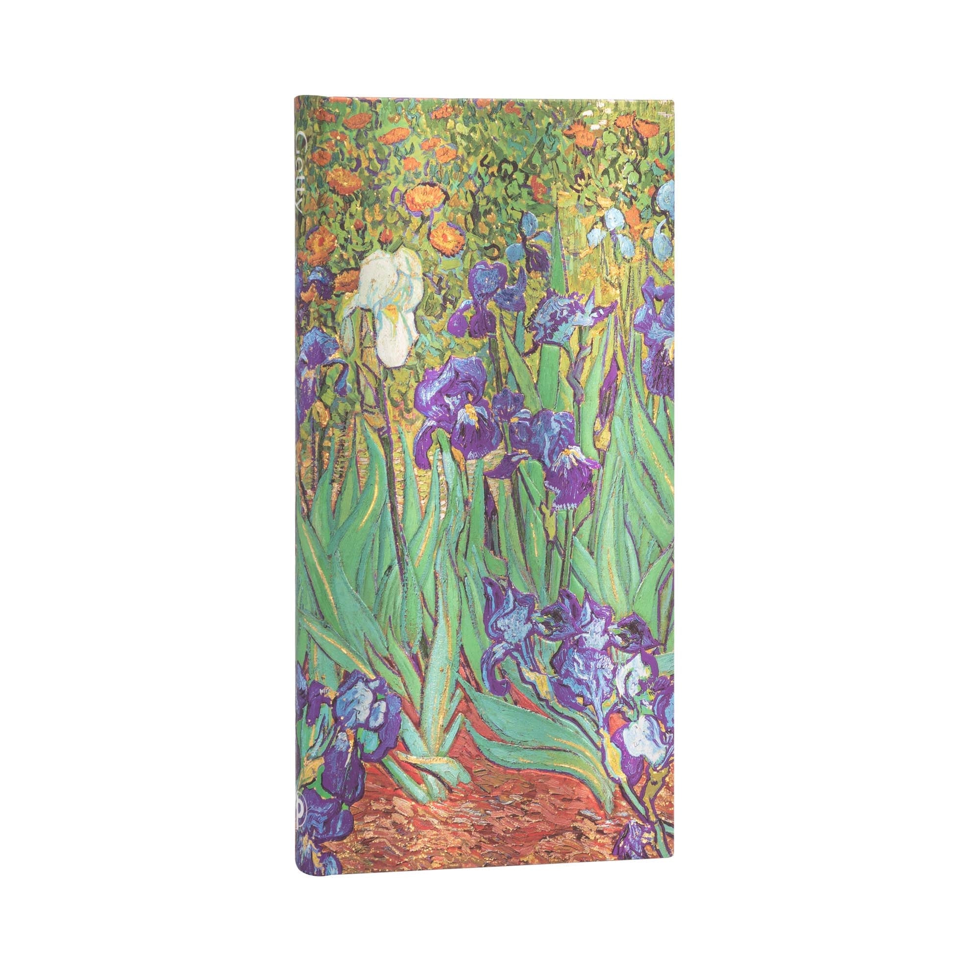 Carnet PAPERBLANKS Iris de Van Gogh - Slim - Hardcover - Ligné - 176p - 9781439782064