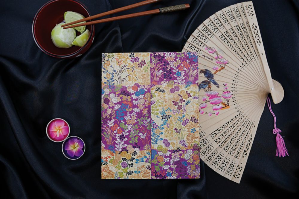 Carnet PAPERBLANKS Kara - ori Rose - Mini Souple 208p - Ligné - Illustré - 9781439798195