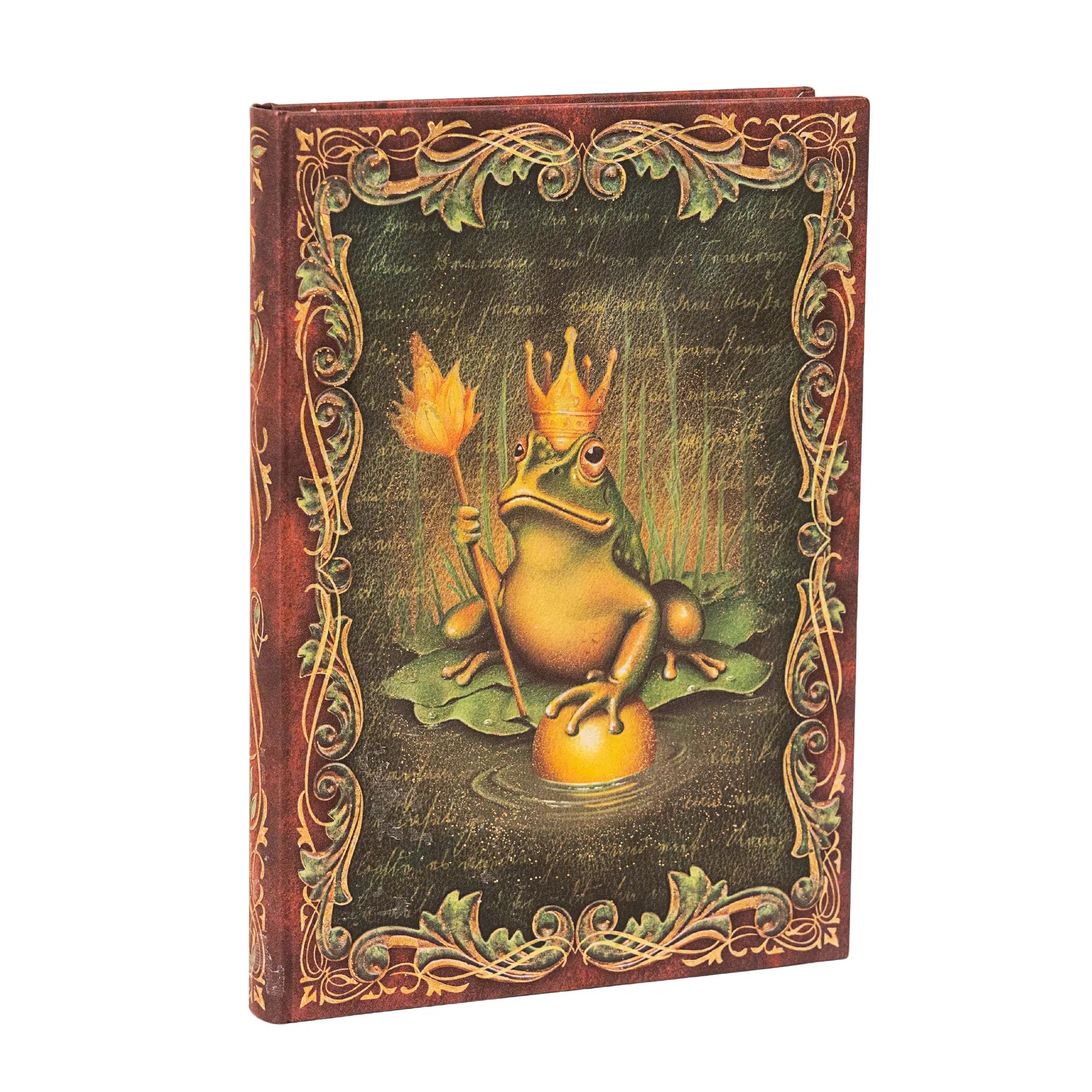 Carnet PAPERBLANKS Les Frères Grimm, Le Roi Grenouille - Midi Rigide 144p - Ligné - Illustré - 9781439797846