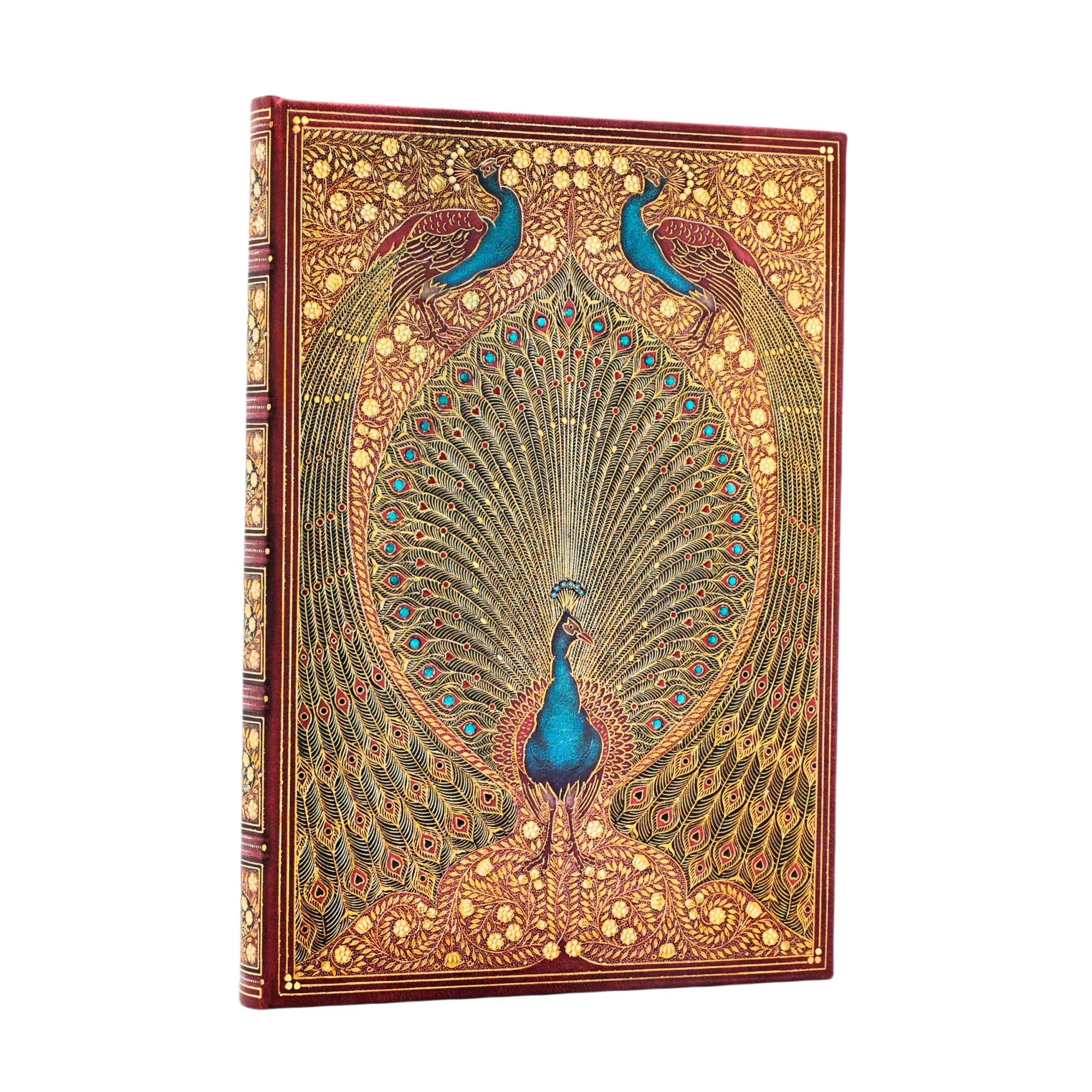 Carnet PAPERBLANKS Les Paons de Hafiz - Midi - Hardcover - Ligné - 144p - 9781439798898