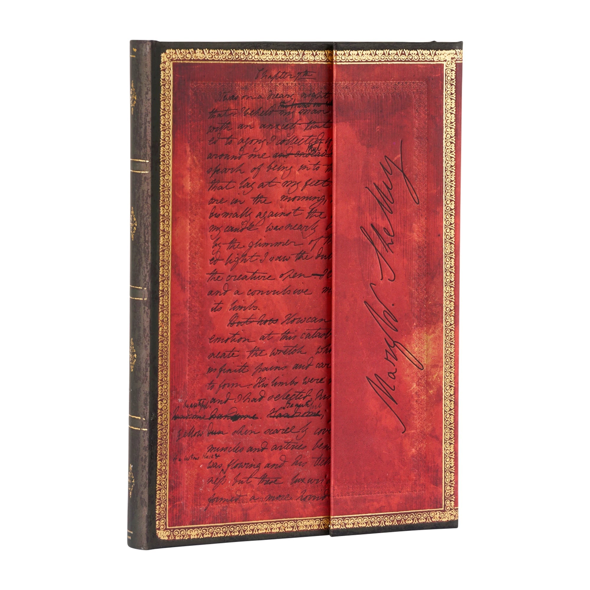 Carnet PAPERBLANKS Mary Shelley, Frankenstein - Midi - Hardcover - Ligné - 144p - 9781439795965